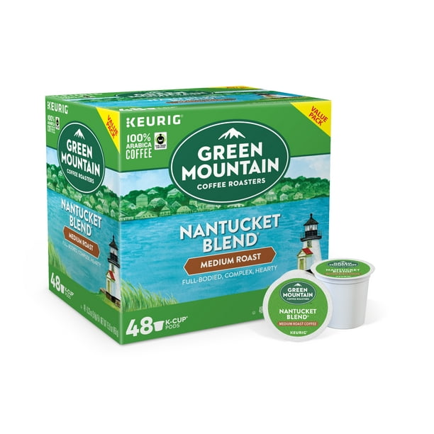 Green Mountain Coffee Nantucket Blend KCup Pods, Medium Roast, 48