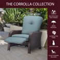 thumbnail image 4 of Corrolla Outdoor Luxury Recliner in Blue, 4 of 6