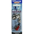 thumbnail image 2 of Blue Fox Classic Vibrax Size 5 Inline Spinner 7/16 oz Silver/Hot Pink, 2 of 2