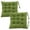 Army Green, variant on Xhegex Chair Cushions for Dining Chairs, Set of 4 Square Chair Pads Indoor Seat Cushions Pillows with Ties Thick Soft Seat Cushion for Kitchen Dining Office Chair (15.7", Coffee)