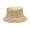 Beige, variant on Leather Fisherman Hat Mens and Womens Casual Basin Hat Solid Color Outdoor Hat Hop Beach Hat M