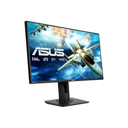 ASUS - 27" IPS LCD FHD FreeSync Gaming Monitor (DisplayPort, DVI, HDMI) - Black