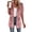 59#Pink, variant on Shawl Collar Velvet Jacket for Women Open Front Long Sleeve Longline Cardigan Button Detail Dressy Going Out Business Casual Work Office Winter