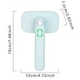 thumbnail image 2 of Pet Supplies Cat Puppy Doggie Ion Brush Self Cleaning Gentle Detangling Brush for Short Long Hair with Double Ion Technology, 2 of 6