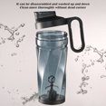 thumbnail image 1 of Botellas de coctelera eléctrica de 1000 ml Recargable 11W 1200mAh Taza de licuadora (Negro), 1 of 8
