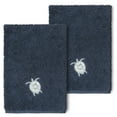 thumbnail image 5 of Authentic Hotel and Spa  100% Turkish Cotton Ava 2PC Embellished Washcloth Set White, 5 of 5