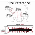 thumbnail image 4 of Halloween Cat Costume Centipede Outfit, Funny Pet Centipede Costume with Adjustable Straps, Cat Centipede Cosplay Outfit for Small Medium Large Cats(Red), 4 of 6
