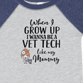 thumbnail image 4 of Inktastic Vet Tech Mom Veterinary Technician Girls Baby Bodysuit, 4 of 5