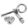 thumbnail image 4 of Lifting Eye Bolt,Stainless Steel Lifting Ring Eye Bolts,304 Stainless Steel Sleeve Anchor Concrete Expanding Rawl Bolts Expansion Eye Bolt Hook Expansion Screws (Color : M8x120mm 1pc) (Color : M8x100, 4 of 5