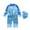 Blue4, variant on Qingpeng Girls and Boys One Piece Swimsuit Set Kid Water Sport Long Pants Swimsuit Sun Protection Bathing Suits