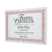 Advantus Panel Wall Certificate Holder