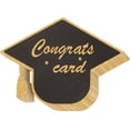 thumbnail image 1 of 30pcs Graduation Cap Shape Greeting Cards Delicate Paper Gift Cards School Graduation Gifts, 1 of 8