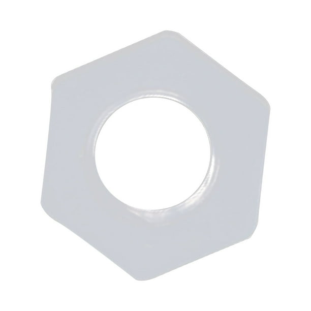 Tuercas hexagonales, 50 piezas Tuercas hexagonales Tuercas hexagonales de plástico Tuercas hexagonales de plástico Tecnología de vanguardia