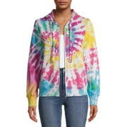 No Boundaries Juniors' Tie Dye Jacket