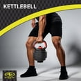 thumbnail image 6 of Athletic Works 40LB 5 in 1 Adjustable Dumbbell Set , Fitness Exercises for Home Gym, Black, 1-inch Holes Fit Standard Sized Bar, 6 of 14