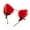 Red, variant on Adorable Cats Ear Headband Hair Accessory Party Essential Hairband