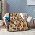 thumbnail image 3 of Vintage Sports Soccer Blanket Ultra Soft Cozy Plush Baseball Basketball Football Throw Blanket Sport Ball Fans Lovers Gifts Kids Adults Lightweight Flannel Comfy Blankets for Couch Sofa Bed 50"x40", 3 of 6