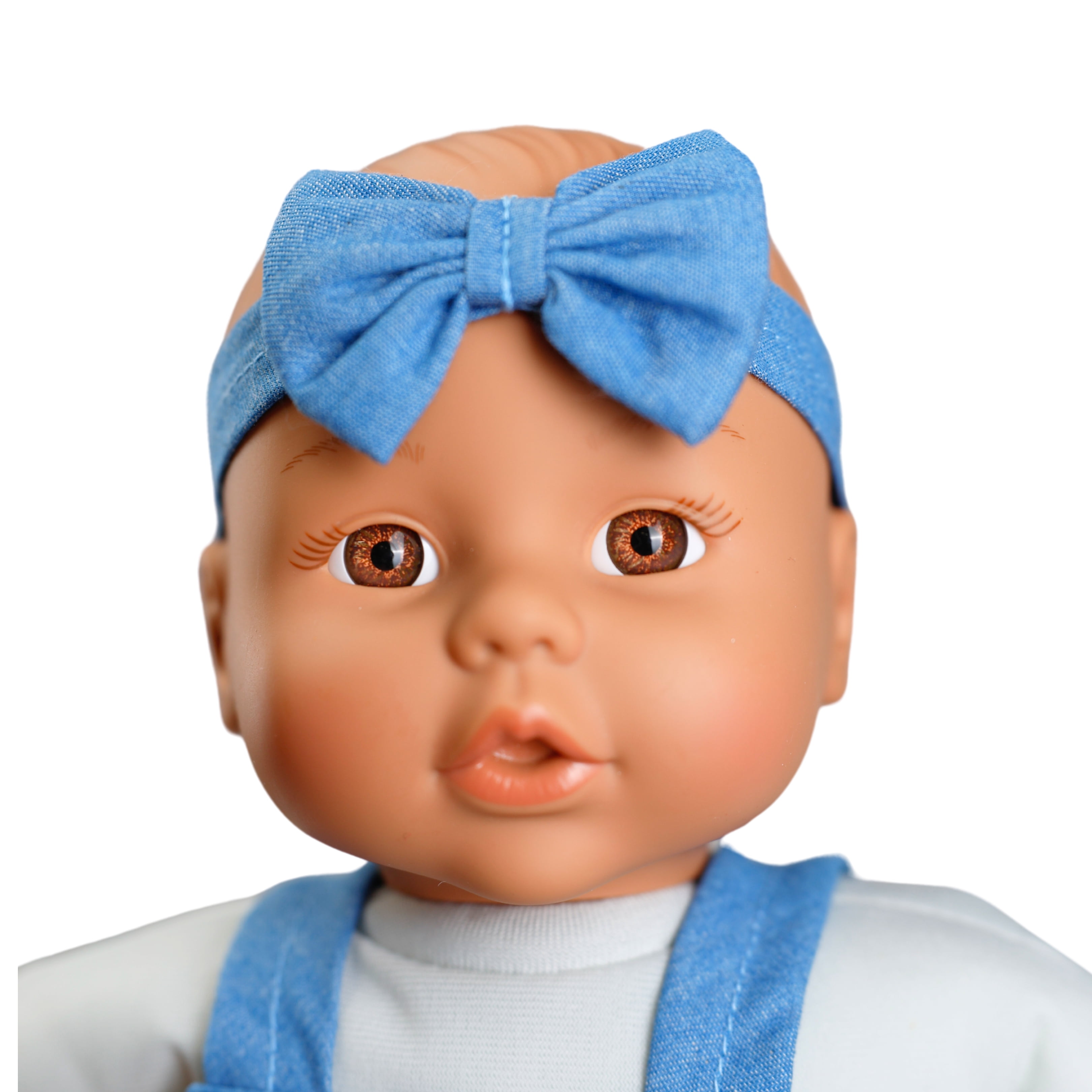 My Sweet Love 12-inch Soft Baby Doll, Chambray Outfit