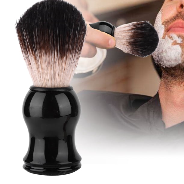 Brochas de Afeitar para Hombres, Cepillo para Barba, Cepillo de Afeitar para Espuma Crema, Herramiente de Peluquería Con Antideslizante, Accesorio