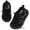 Black, variant on Barerun Toddler Shoes Boys Girls Wide Toe Box Walking Shoes,Non Slip,Pull-On