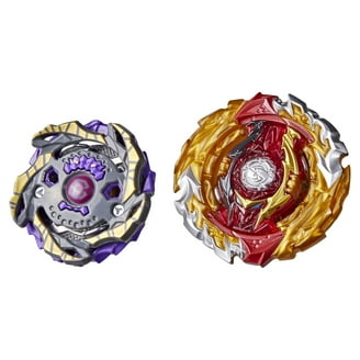 Beyblade Burst Surge Speedstorm Origin Achilles A6 and Tyros T6