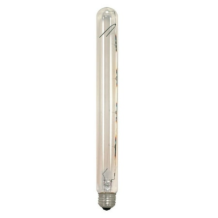 130v T10 E26 Medium Base - Satco S2979 75W 130V T8 Clear Showcase E26 Medium Base Incandescent bulb