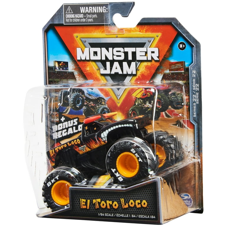 Monster Jam 1:64 El Toro Loco Monster Truck, Legacy Trucks Series