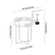 thumbnail image 3 of Desk Side Fixed Cup Holders Desk Coffee Holders Hanging Cup Holders Rack Dormitory Upper Bunk Cup Holders, 3 of 6