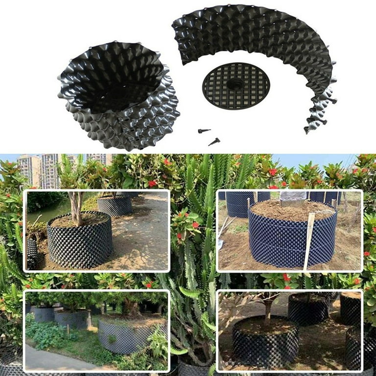 Durable Grow Bags Pot Air-pruning Container Transplant Cuttings Plants