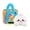 White, variant on Lumifun Red Plush Dumpling Squishy Toy 6 inch, Cute Bao Bun Stuffed Animal with Basket Gift Box, Soft Stress Relief Fidget Toy, Christmas Holiday Gift for Kids & Adults