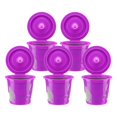 thumbnail image 2 of Tazas de Filtro de Café para El Hogar, Piezas de Repuesto, Accesorios Recargables, Reutilizables para Hotel, Hogar, Cocina, Picnic 5 filtros de café. BLESIY Filtros de café, 2 of 8