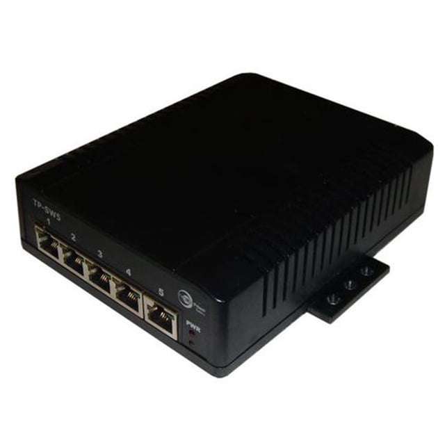 Tycon Systems TP-SW5G-D Interrupteur POE Haute Puissance 5 Ports - 48-56V