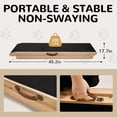 thumbnail image 6 of ABORON Folding Dog Ramp for Car, 5-level Adjustable Pet Ramp for Couch, Bed, Sofa, SUV - High Traction Rubber Surface, Load 200 lbs, 45.2" Long for Small & Large Old Dogs & Cats - Furniture Quality, 6 of 7