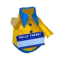 jicheng Goose Outfit for 23 inch Statue Cute Creative Porch Goose Clothes Raincoat A