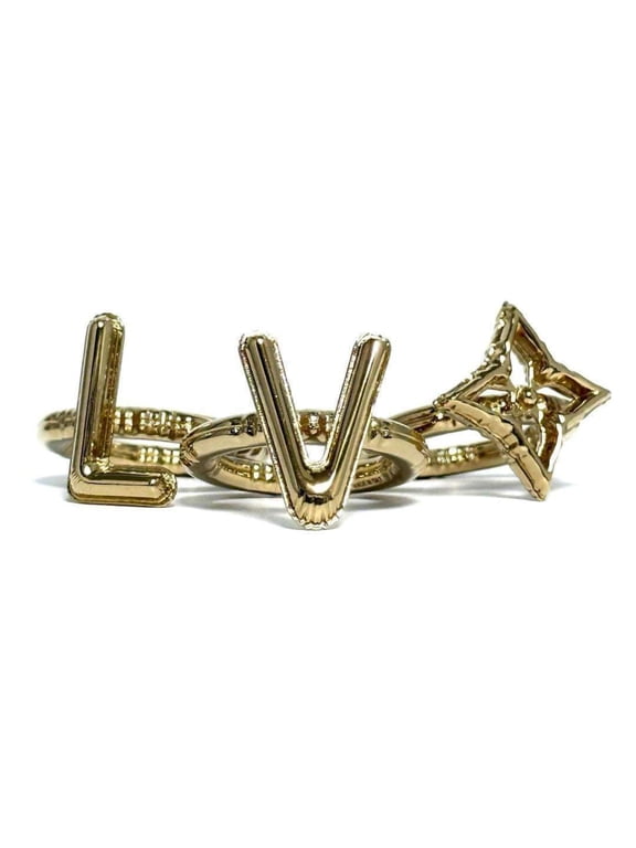 Pre-Owned Louis Vuitton LV Balloon Set of 3 Rings