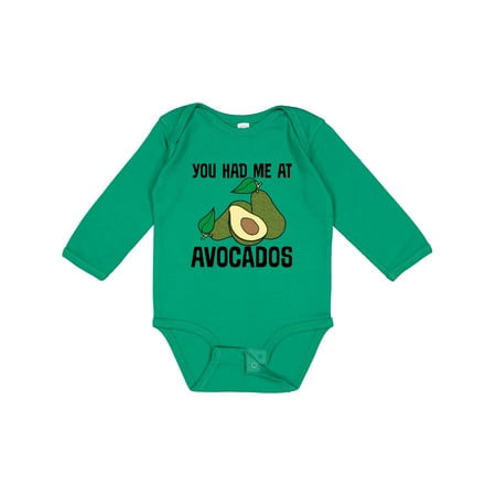 

Inktastic You Had Me at Avocados Gift Baby Boy or Baby Girl Long Sleeve Bodysuit