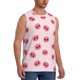 thumbnail image 2 of Balery Cute Pig Nose Camisetas sin mangas para hombre, absorbe la humedad y protege contra el mal olor.-3X-Large, 2 of 7