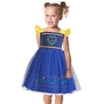 thumbnail image 2 of toraway Robes Mignonnes pour Enfants Filles Printemps et Été Robe Princesse Douce Robe pour Enfants Robe de Performance Vêtements pour Enfants 1-2 Ans, 2 of 4