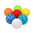 thumbnail image 2 of 7x pelotas de Pickleball, 40 agujeros, pelota hueca profesional para juegos de sancionados, canchas al aire libre, entrenamiento de adultos, Sharpla Pelota de pickleball, 2 of 8