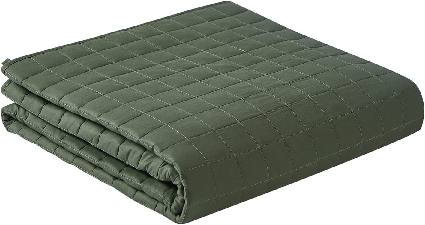 Danhaei Weighted Blanket — Heavy 100 OekoTex Certified Cotton Material with Premium Glass