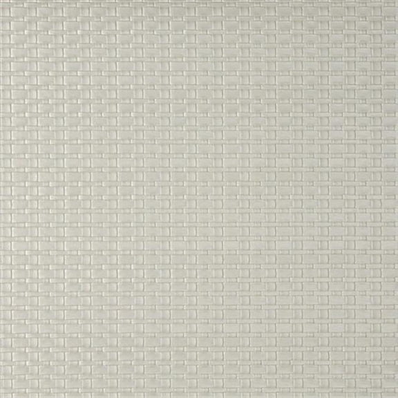 Designer Fabrics G690 54 in. Wide Pearl- Shiny Thin Basket Woven Upholstery Faux Leather