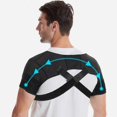 thumbnail image 4 of AC joint shoulder brace for pain relief, adjustable double support, 4 of 4