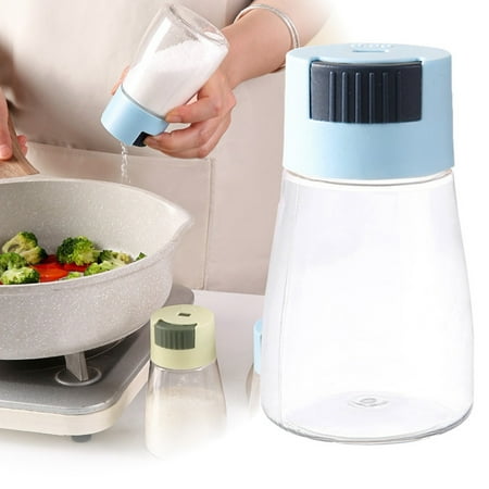 

Hot Sale Kitchen Style Quantitative Dispenser Shaker With Measurement Control Seasoning Container For Cooking