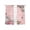Pink, variant on Pink Spring Floral Sheer Curtains 63 Inch Length 2 Panels Set Window Treatments, Watercolor Flowers Butterfly Checkered Rod Pocket Semi Curtains for Living Room/Bedroom/Kitchen Décor, 104"W x 63"L