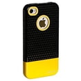 thumbnail image 3 of LUVVITT RESPIRA Hard Shell Case for iPhone 4 & 4S - Black/Yellow, 3 of 6