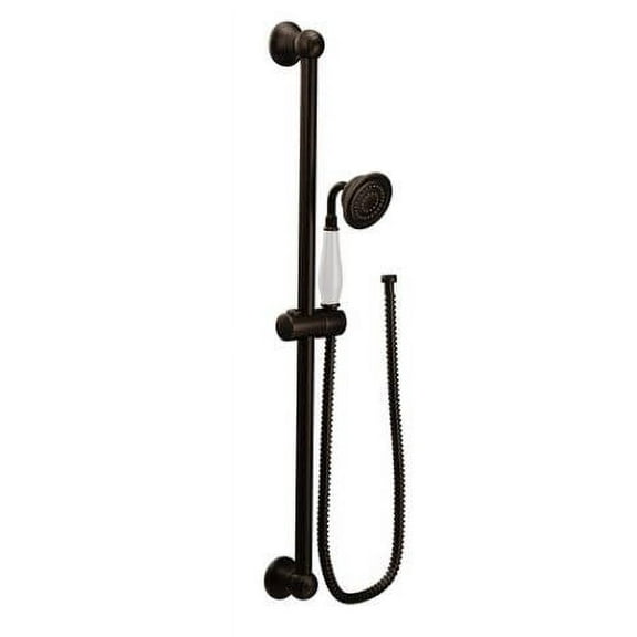 Moen S12107ep Weymouth 1.75 GPM Single Function Hand Shower Package - Black