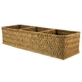 Basket Storage Baskets Organizer Woven Bathroom Wicker Rattan Seagrass