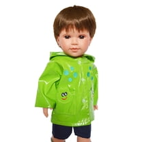 MBD® Green Frog Raincoat for 18-Inch Dolls- Doll is not included