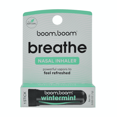 Boom Boom Breathe Nasal Inhaler Winter Mint 1 Pack Walmart Com