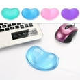 thumbnail image 2 of HLGDYJ Translucent Gel Silicone Wavy Mouse Pad Wrist Rest Support For Computer Laptop, 2 of 13